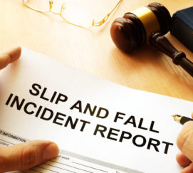 slip and fall document
