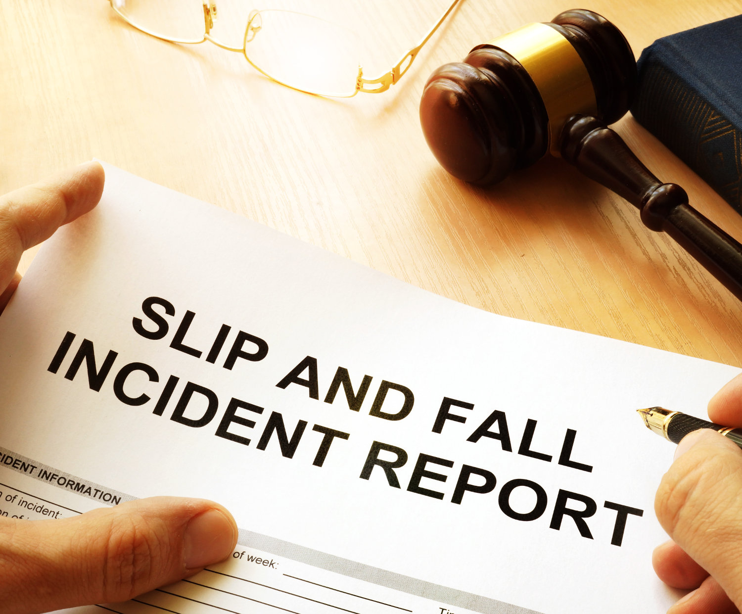 slip and fall document