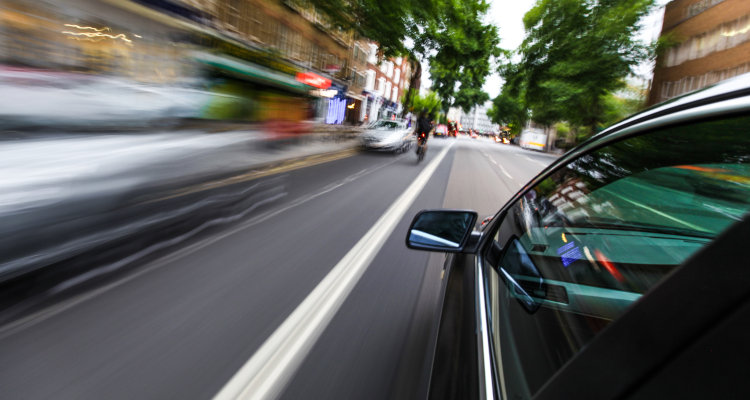 Car on street