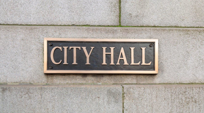 City Hall Plack