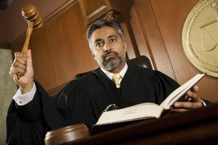 Judge with Hammer