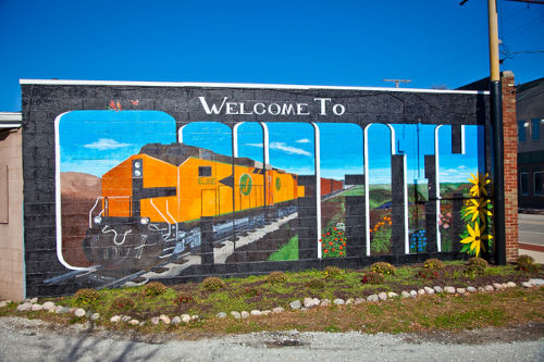 Welcome to Griffith, Indiana Mural