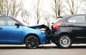 Two Cars After Collision