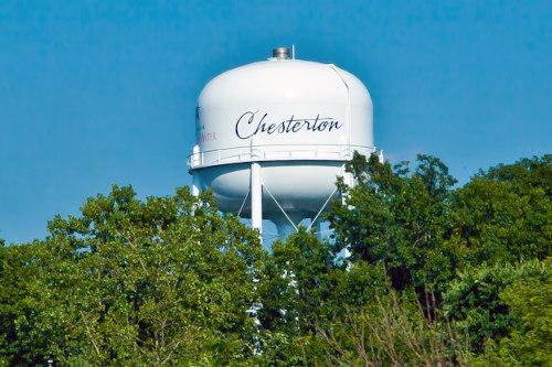 Chesterton Indiana Water Tower