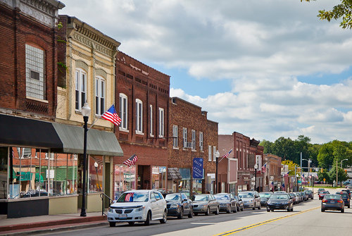 Downtown Historic Lowell, Indiana